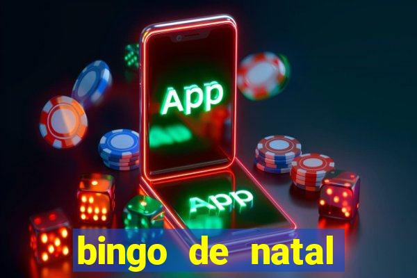 bingo de natal para imprimir gratis